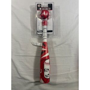 Franklin Bat & Ball Set Kids Red NEW Cincinnati Reds MLB Mini Mascot